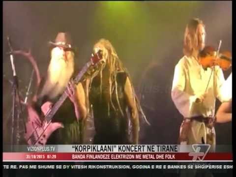“Korpiklaani” koncert në Tiranë - News, Lajme - Vizion Plus