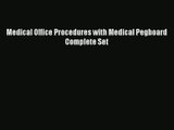 Download Medical Office Procedures with Medical Pegboard Complete Set# PDF Free
