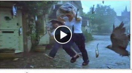 Rain of fish in Thailand