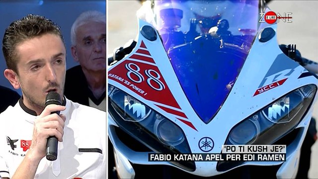 Zone e lire - ‘Po ti kush je?’ Fabio Katana apel per Edi Ramen! (30 tetor 2015)