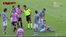 Franco Vázquez Red Card Italy  Coppa Italia  Round 4 - 02.12.2015, US Palermo 0-1 US Alessandria