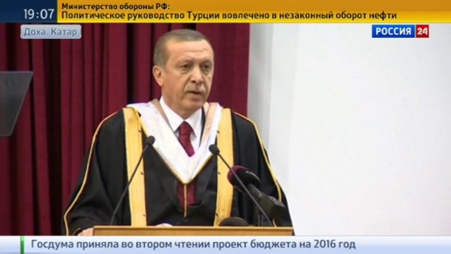 Эрдоган отверг обвинения в покупке нефти у террористов.