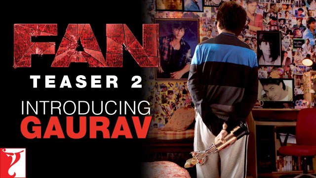 FAN - Teaser 2 - Introducing Gaurav | Shah Rukh Khan