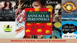 Read  Botanicas Pocket Annuals  Perennials Ebook Free