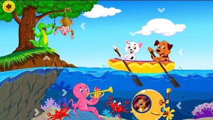 Row Your Boat - Learning Nursery Rhymes & Teaching Songs for Children