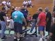 Big Lenny and Andrew Collura - 650 lb. raw bench press!