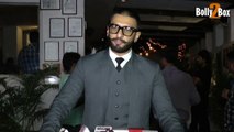 Bajirao Mastani Star Ranveer Singh Reaction On Ranbir Kapoor Deepika Padukone Hot Chemistry