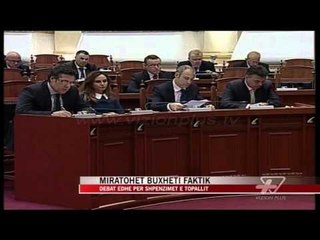 Parlamenti miraton buxhetin faktik - News, Lajme - Vizion Plus