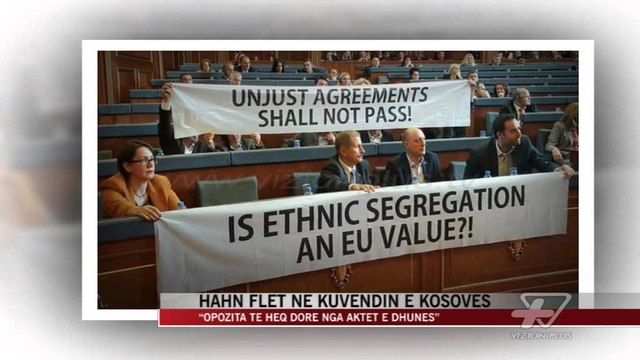 Hahn flet në Kuvendin e Kosovës - News, Lajme - Vizion Plus