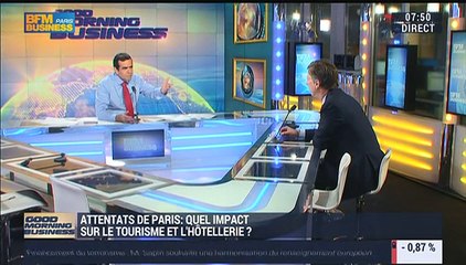 "Les attentats du 13 novembre ont un impact économique réel", Sébastien Bazin - 02/12