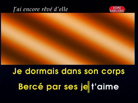 KARAOKE IL ETAIT UNE FOIS - J'ai encore rêvé d'elle
