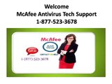 1-877-523-3678 McAfee Antivirus Tech Support