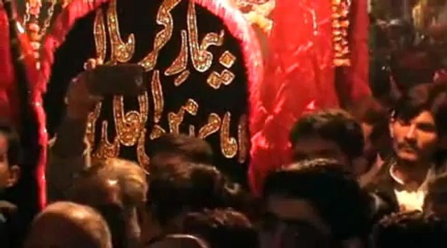 24 Moh 2015 Haripur Jaloos Taboot Imam Sajjad a.s Main Bazar To Jaffari HouseClip1