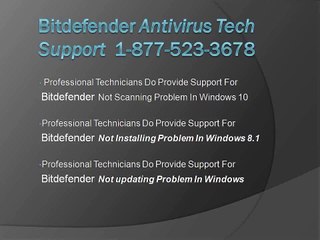 1-877-523-3678 Bitdefender Technical Support
