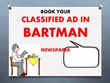 Bartaman Newspaper Classified Ads, Bartaman Newspaper Advertisement Booking Online