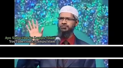 Ceramah Dr Zakir Naik "apakah harus semua orang diseluruh dunia beragama islam?"