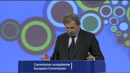 KOMISIONERI HAHN THIRRJE PRISHTINES DHE BEOGRADIT TE NORMALIZOJNE MARREDHENIET LAJM