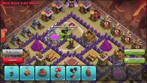 Clash of Clans - DEFEND AGAINST ALL ATTACKS - New TH 8 Anti Dragon, GoWipe, and Hog Rider Base