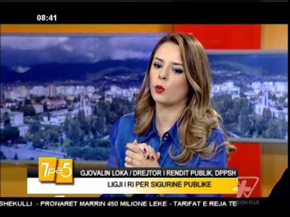 7pa5 - Ligji i ri per sigurine publike - 12 Nentor 2015 - Show - Vizion Plus