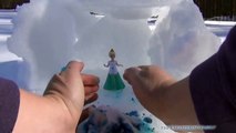 FROZEN Disney Olaf Snow Cone Maker With Disney Queen Elsa a Frozen Toy Video