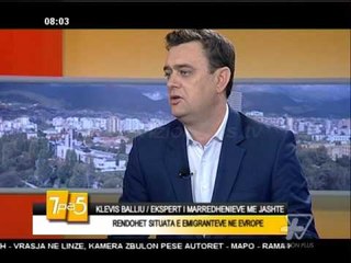 7pa5 - Rendohet aituata e emigranteve ne Evrope - 13 Nentor 2015 - Show - Vizion Plus