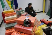 Gioia Tauro (RC) - Maxisequestro di 344 Kg di cocaina purissima al porto di Gioia Tauro (02.12.15)