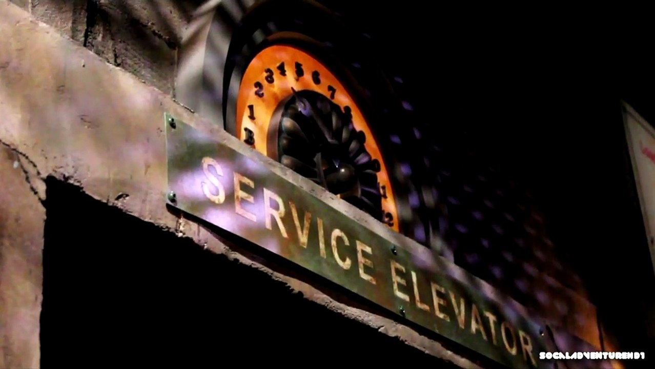 [HD POV] Thrilling Tower of Terror Full Ride-Through - Haunted Elevator Drop Ride