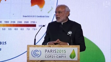 India and France launch international solar power alliance in Pa