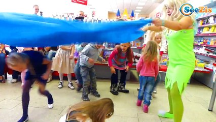 ✔ Кукла Эльза вместе с Машей — встреча с Эльфами. Doll Elsa Disney with Masha - Magical Elves ✔