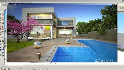 V-Ray for SketchUp - How to use HDRI and sun settings - tutorial‬ - architecturepk.com