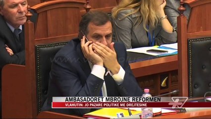 Ambasadoret mbrojnë reformën në drejtësi - News, Lajme - Vizion Plus