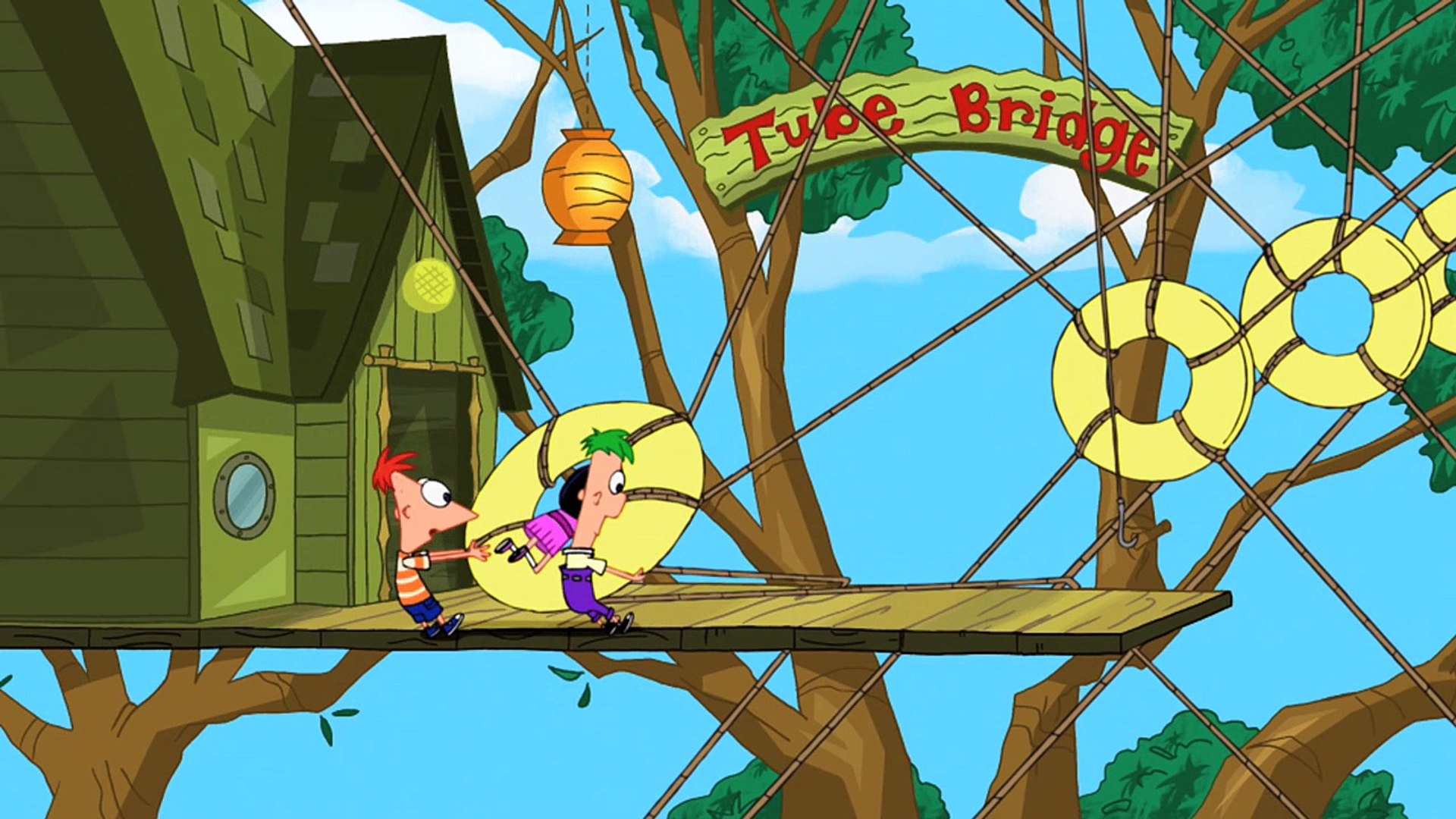 Phineas And Ferb Backyard Tree