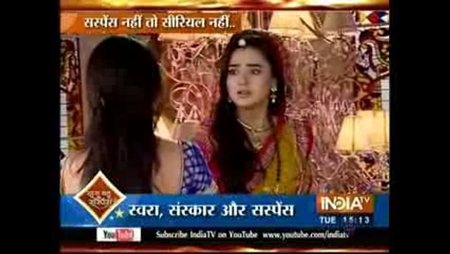 Swaragini 2nd December 2015 Ragini Ne Sanskaar Ke Haathon Karvaya Swara Ka Accident
