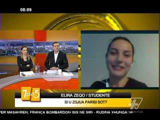 Télécharger la video: 7pa5 - Me Shqiptaret ne Paris | Elira Zeqo - 16 Nentor 2015 - Show - Vizion Plus