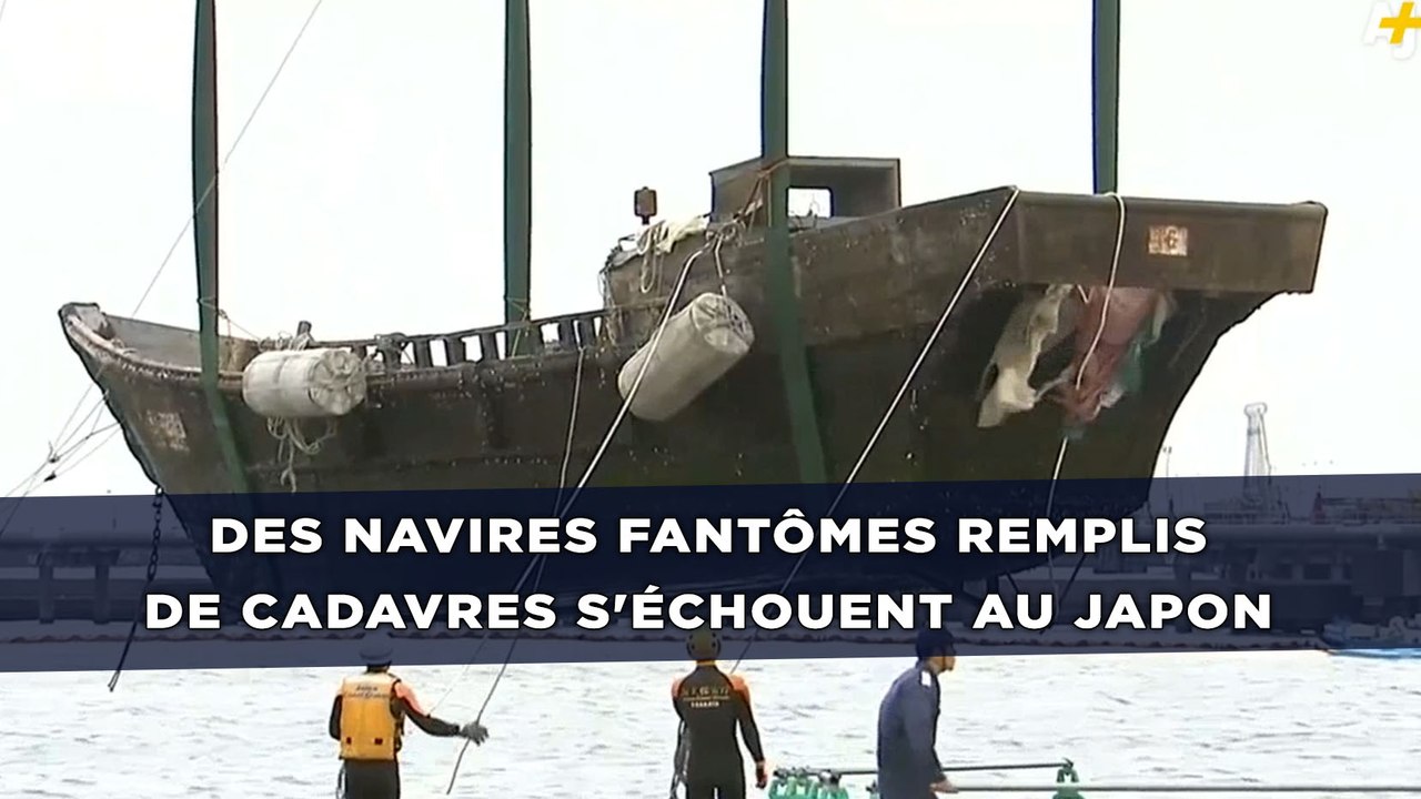 Des navires fantômes remplis de cadavres s'échouent au Japon