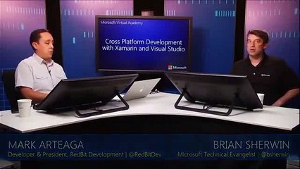 Cross-platform Development With Xamarin Visual Studio Tutorial Clip11-14