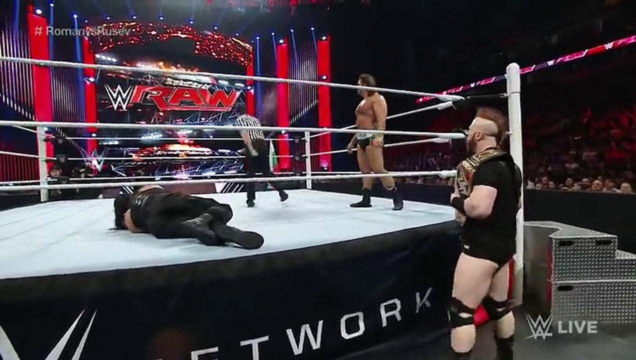 Roman Reigns vs. Rusev  Raw, November 23, 2015