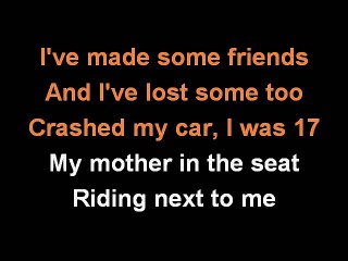 Andrew Mcmahon Cecilia and the Satellite Karaoke Lyrics