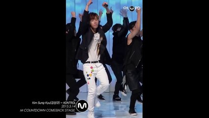 [MPD직캠] 김성규 직캠 KONTROL Kim Sung Kyu Fancam Mnet MCOUNTDOWN 150514