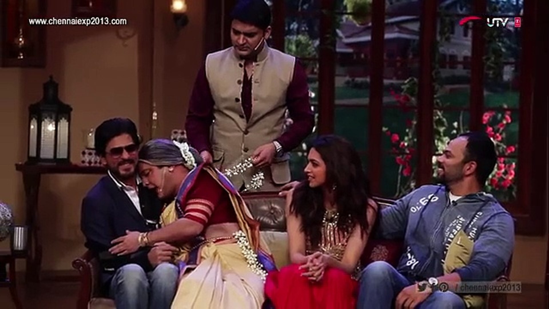 Chennai Express Shah Rukh Khan S Hutke Romance Video Dailymotion