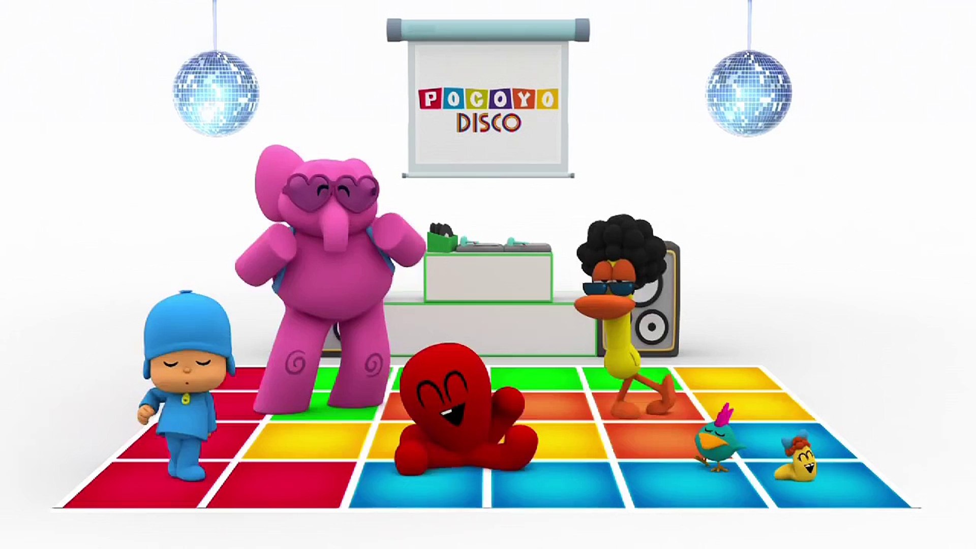 ⁣♫ NEW SONG Pocoyo Disco! ⎹ Learn Spanish with Pocoyo ♫