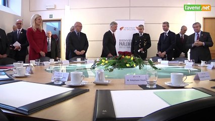 L'Avenir - Visite roi parlement