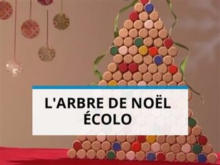Bricolage : le sapin de Noël écolo