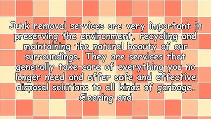 Hiring Junk Removal Services