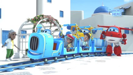 Harika Kanatlar Yeni Sezon Yeni Bölüm Trencilik Oynuyalım HD -Super Wings Santorini Choo Choo HD