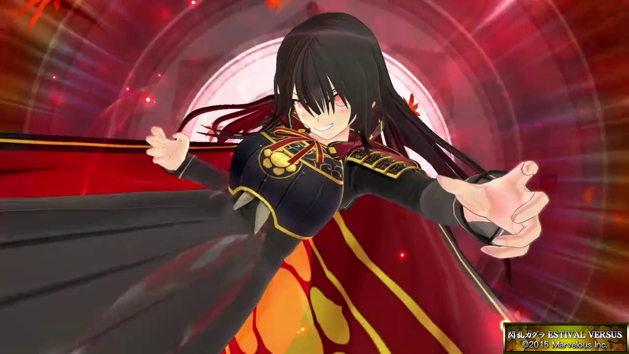 閃乱カグラ ESTIVAL VERSUS -少女達の選択-　神楽でプレイ