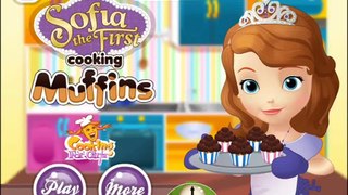 Sofia The First Movie Games-Princess Sofia Cooking Muffins Gameplay-Great Kids Games