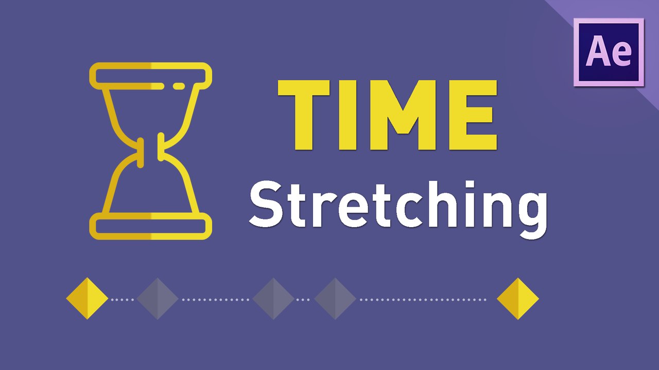 How To Time Stretch Layers & Compositions in After Effects Tutorial
