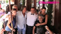 Mohamed Hadid & Shiva Safai Sing Andrea Bocelli Happy Birthday 9.22.15 - TheHollywoodFix.com