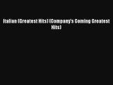 Download Italian (Greatest Hits) (Company's Coming Greatest Hits)# Ebook Online